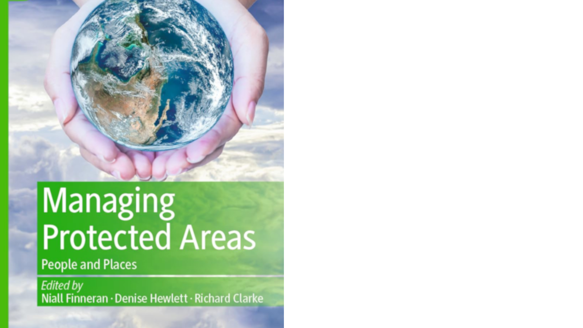 Managing Protected Areas: People and Places